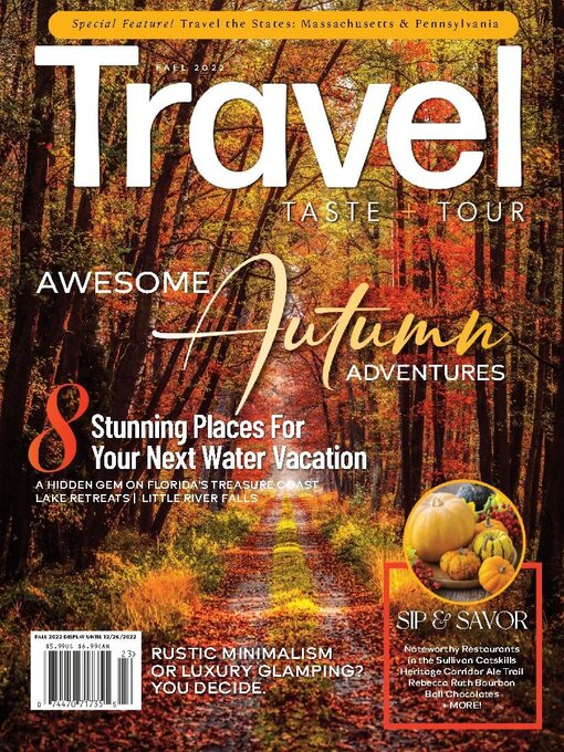 Title details for Travel, Taste and Tour by APA Media, LLC - Available